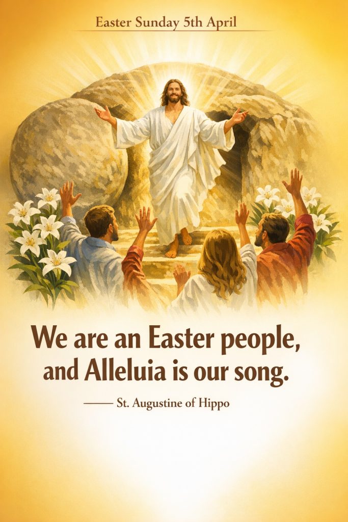 5th Sunday of Easter - The Church's Foundation, Growth and Destination